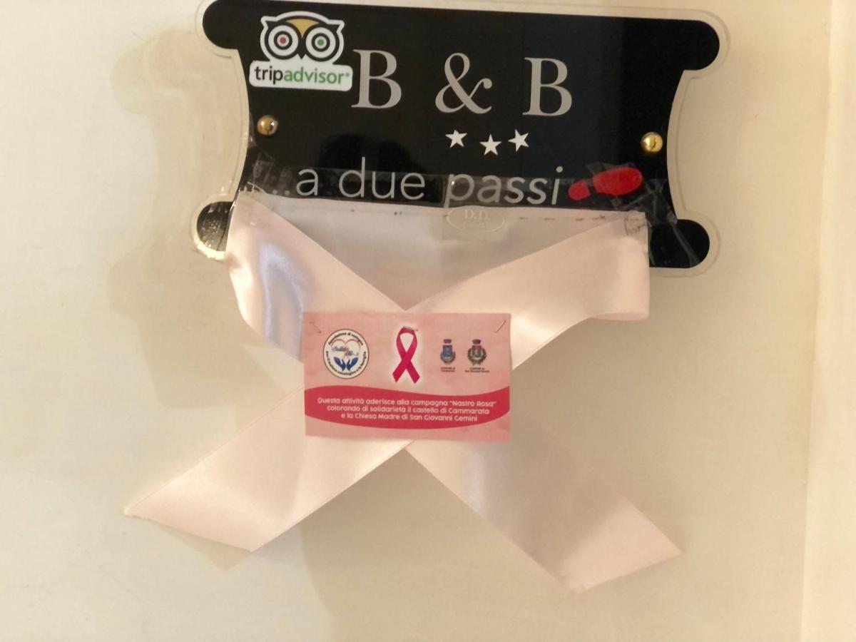 B&B A Due Passi San Giovanni Gemini Dış mekan fotoğraf